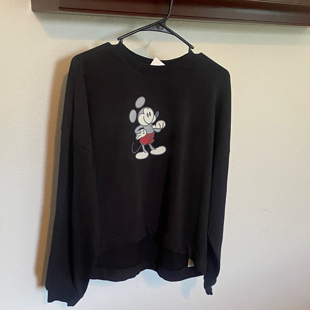 Disney Black Mickey Mouse Sweater